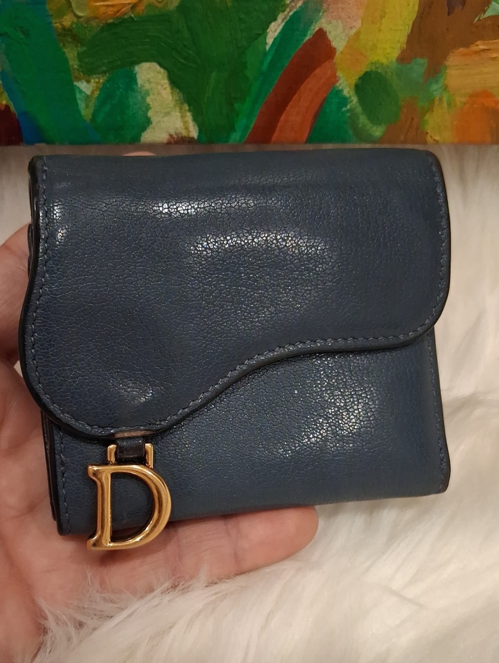 Christian Dior Leather Wallet